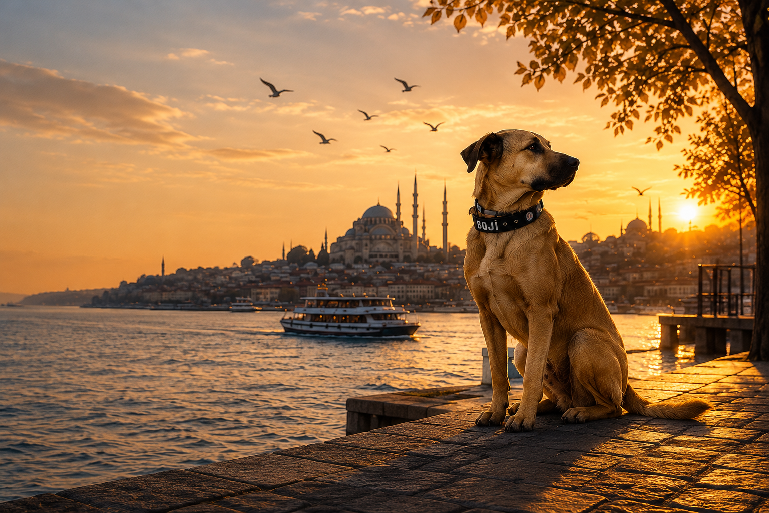 Boji, the dog of Istanbul